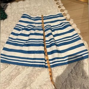 Loft striped mini skirt